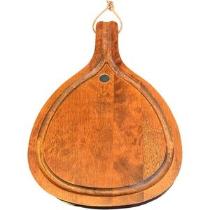 🇨🇦Baribocraft Vintage Wooden Cutting Board w Handle/Collectible/Made in Canada